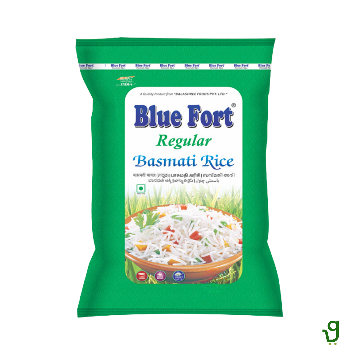 Blue Fort Regular Basmati Rice 1 Kg